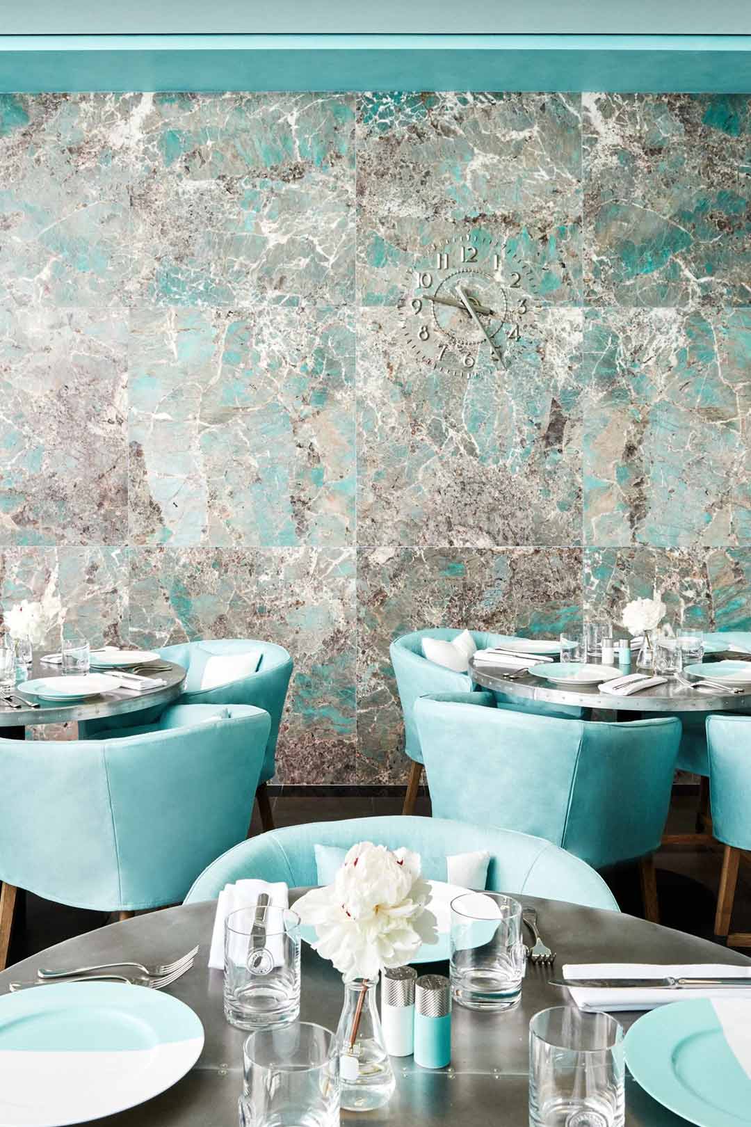 10. Beautiful Cafes in London - Tiffany Blue Box