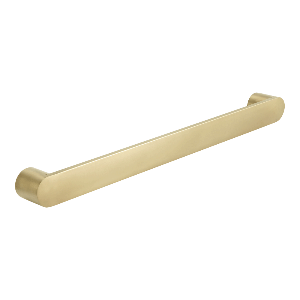 Otto Heated Towel Rail – Brushed Brass