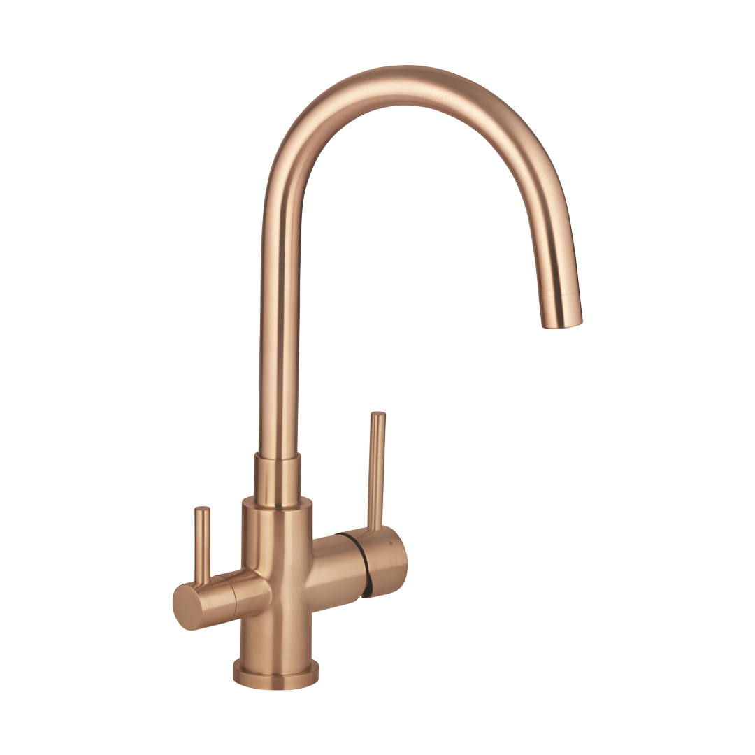 Elysian Commercial 3 Way Filter Tap – Brushed Copper