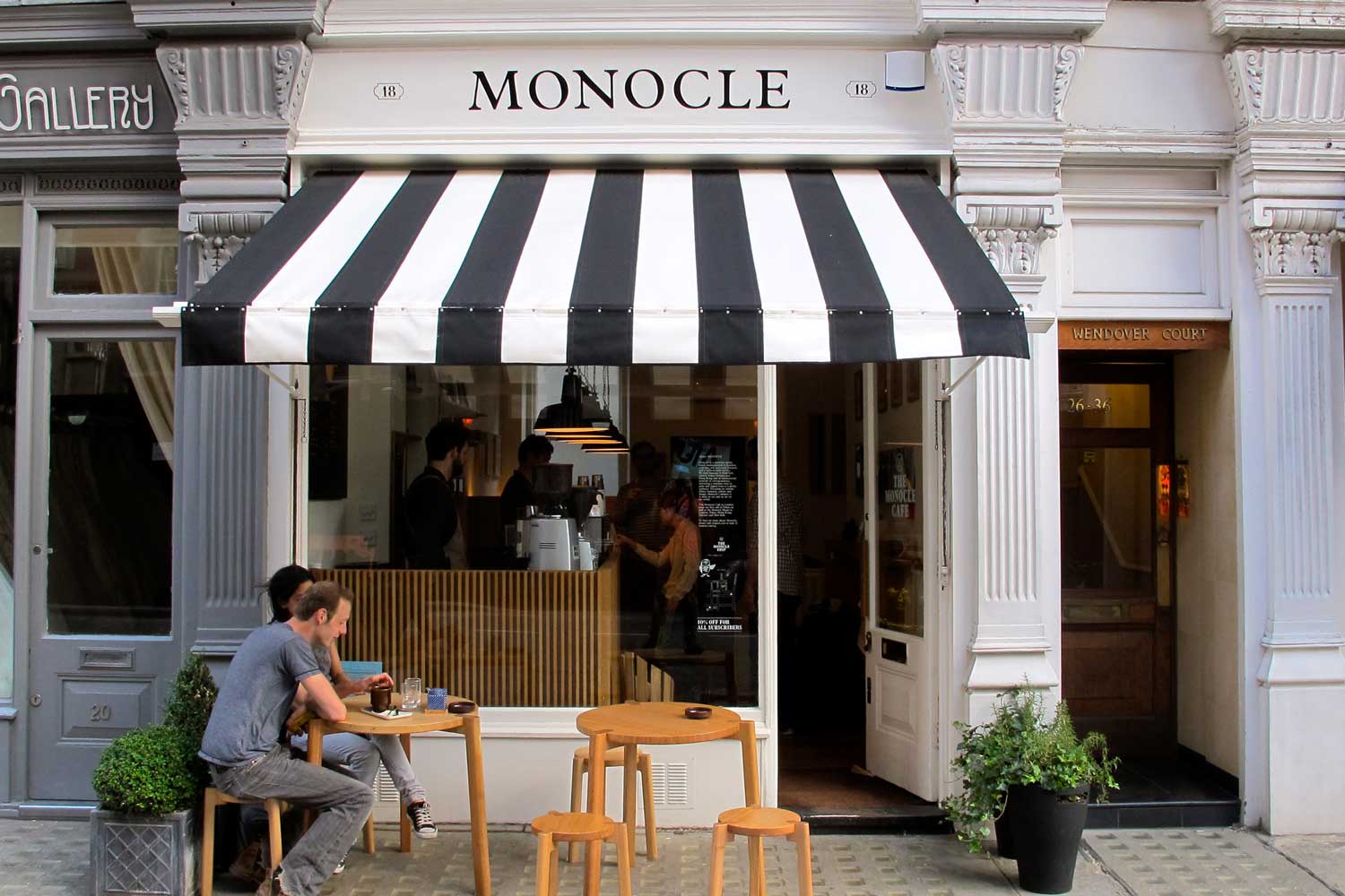 6. Beautiful Cafes in London - Monocle