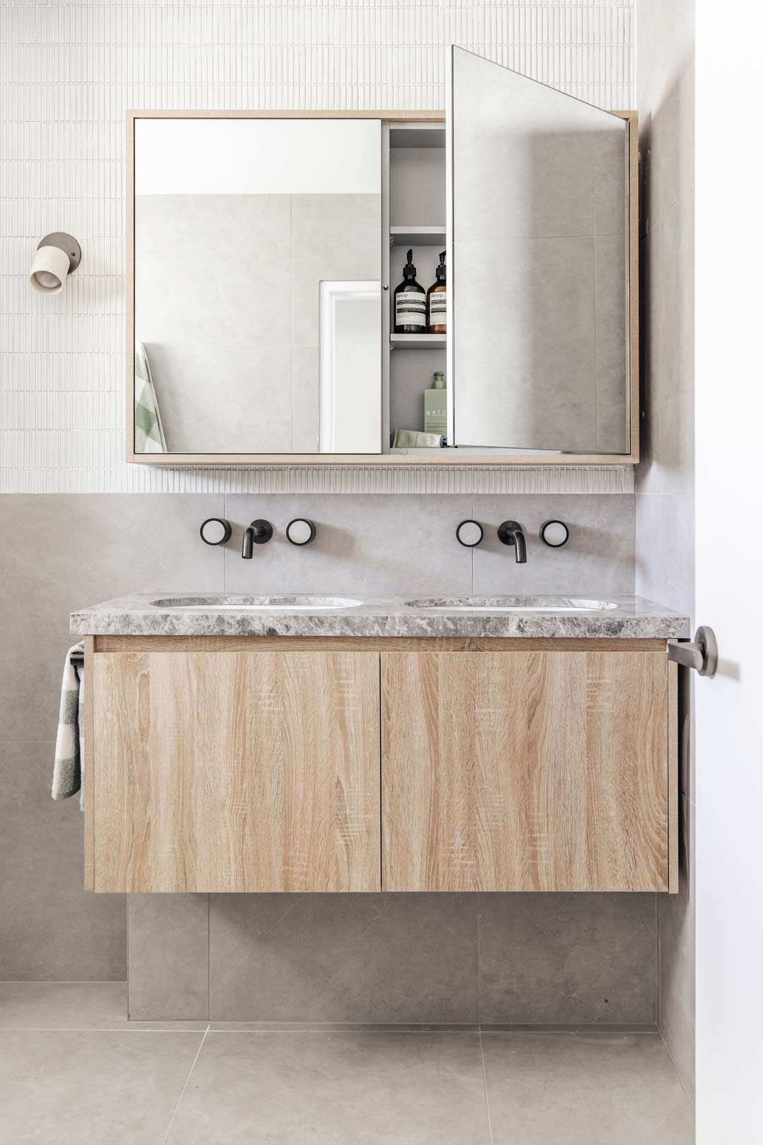 A new cost effective vanity is a great way to refresh your space for your renovation