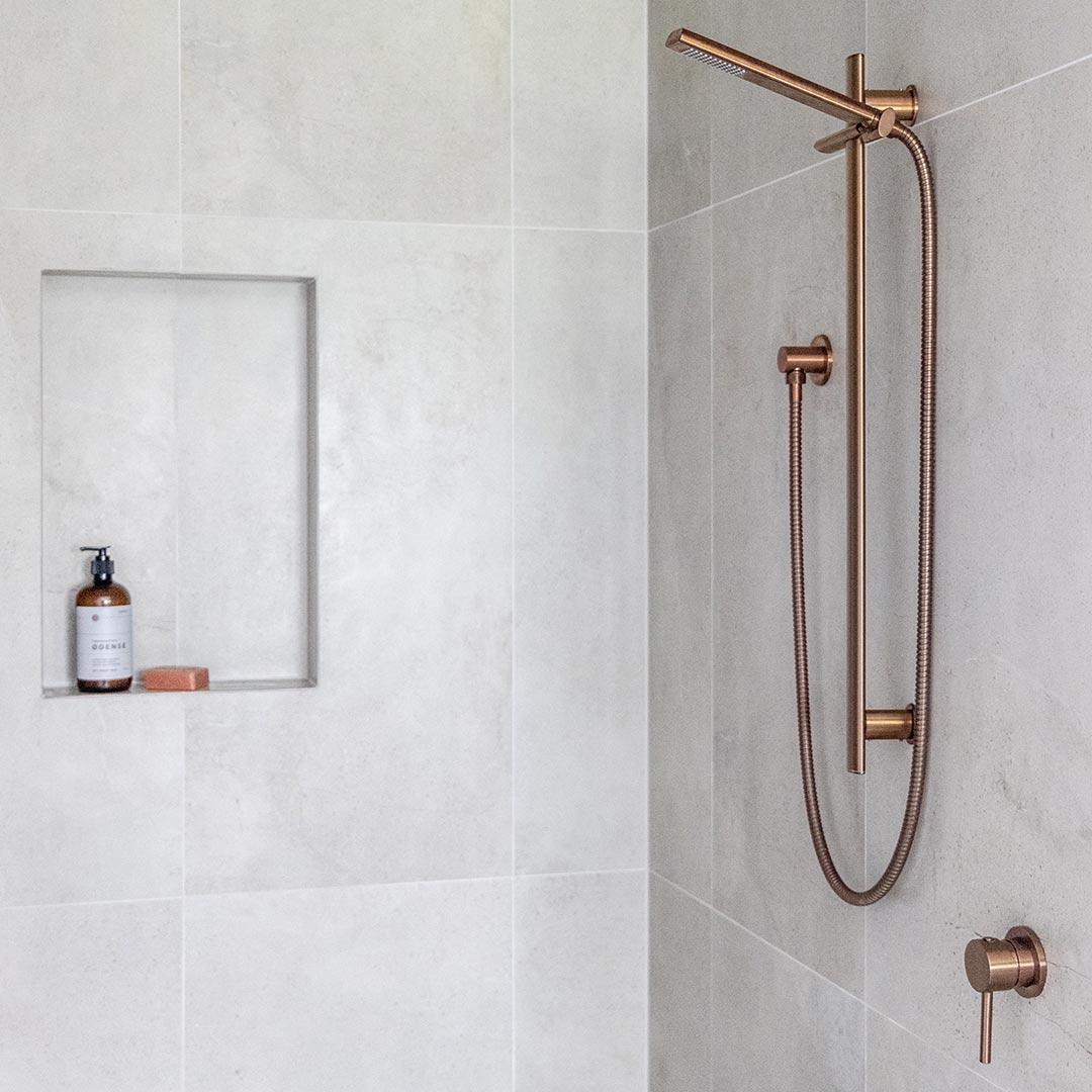 Aliah Shower Hose - Brushed Copper - ABI Interiors UK