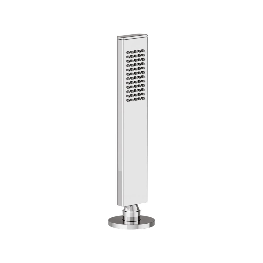 Deck Mounted Retractable Rounded Rectangle Hand Shower - Chrome - ABI ...