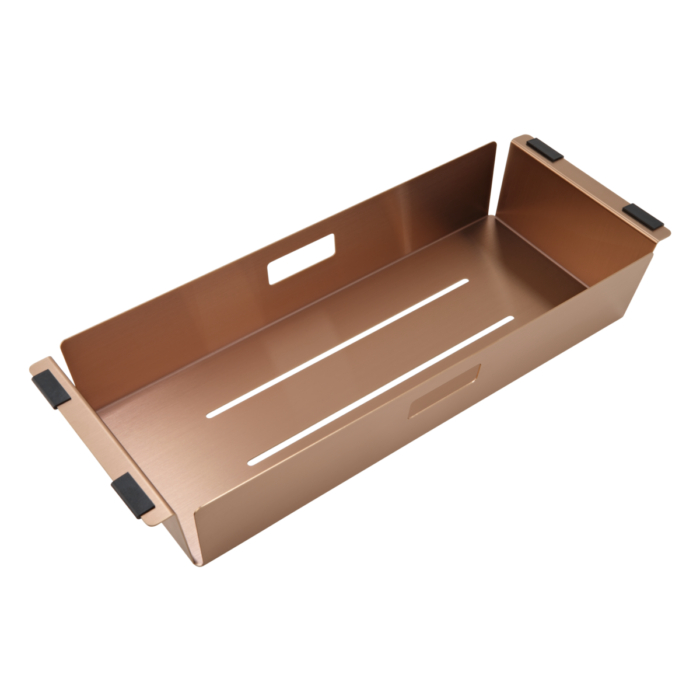 Felicity Kitchen Sink Colander Accessory – Brushed Copper