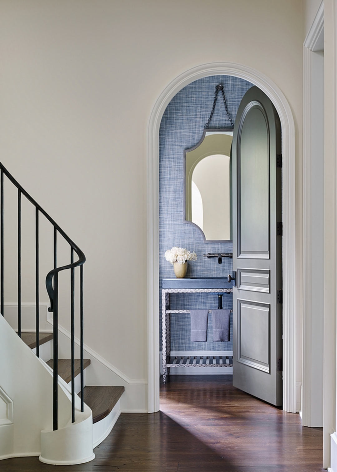 Funky but classy downstairs toilet cloakroom ideas