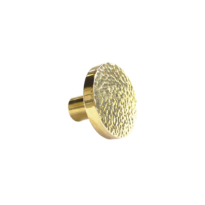 Havana Round Cabinetry Knob - Brushed Brass