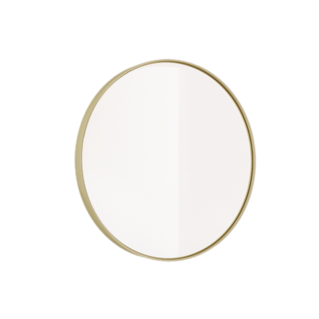 Lexi Handmade Mirror 600mm – Brushed Brass
