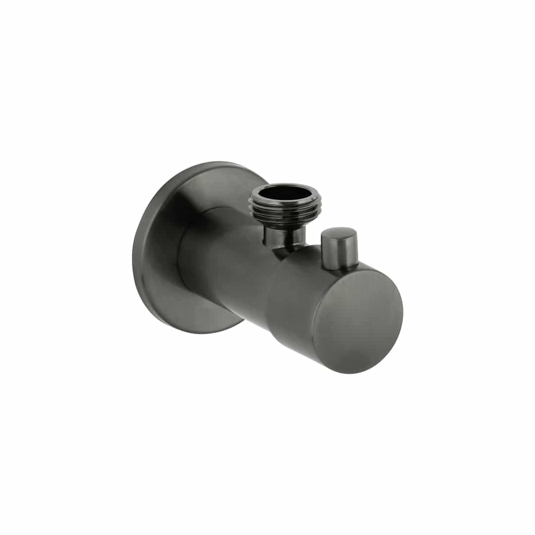 Mini Cistern Stop – Brushed Gunmetal