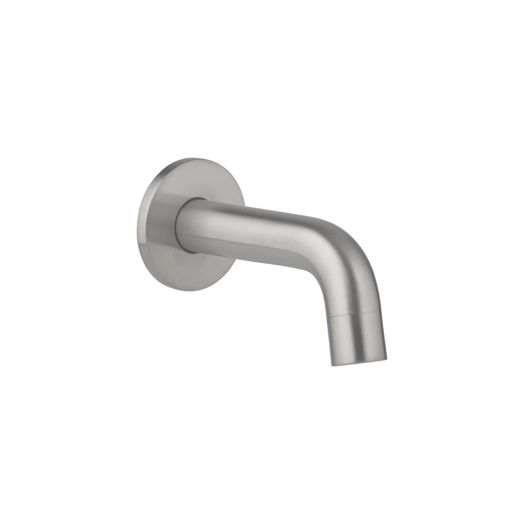 Mini Wall Mounted Spout – Brushed Nickel