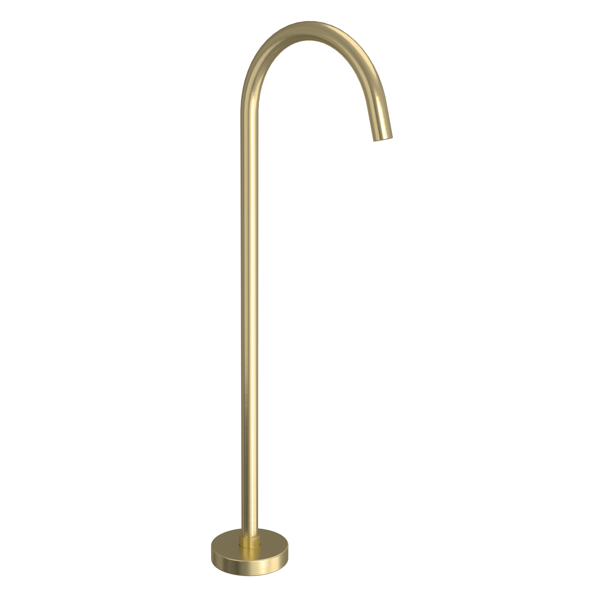 Oscar Floor Mounted Bath Filler – Brushed Brass