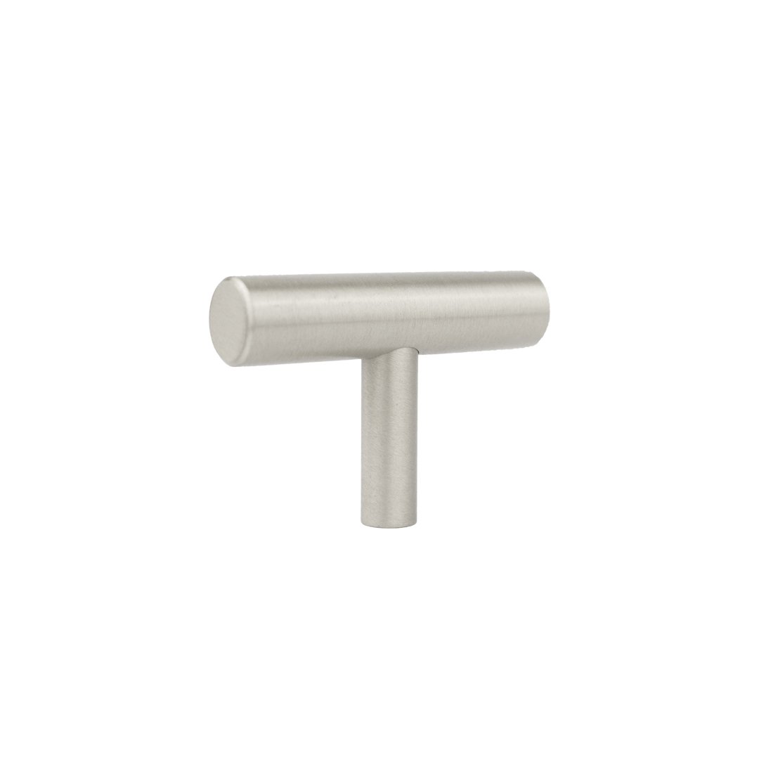 Tezra Cabinetry T Pull 50mm – Brushed Nickel
