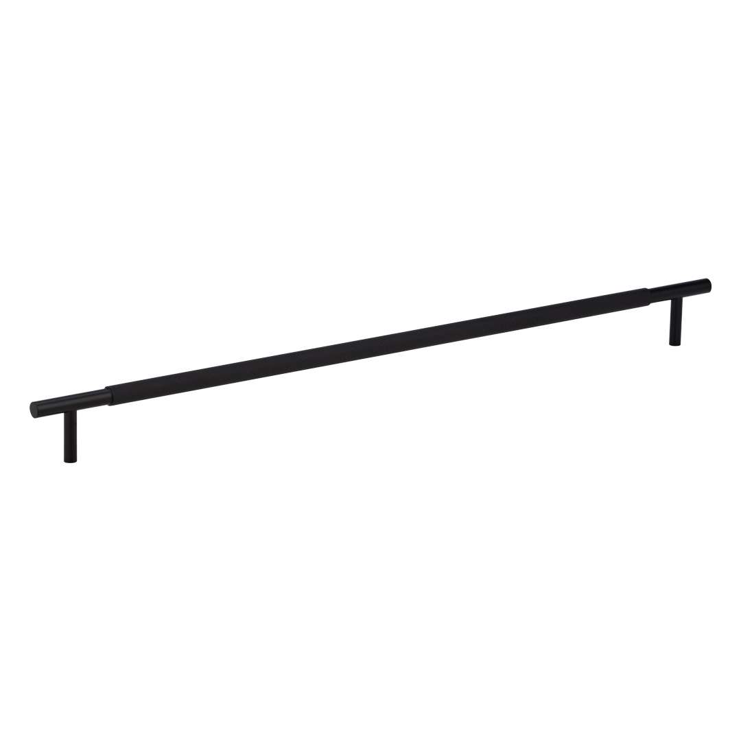 Tezra Textured Cabinetry Pull 500mm – Matte Black