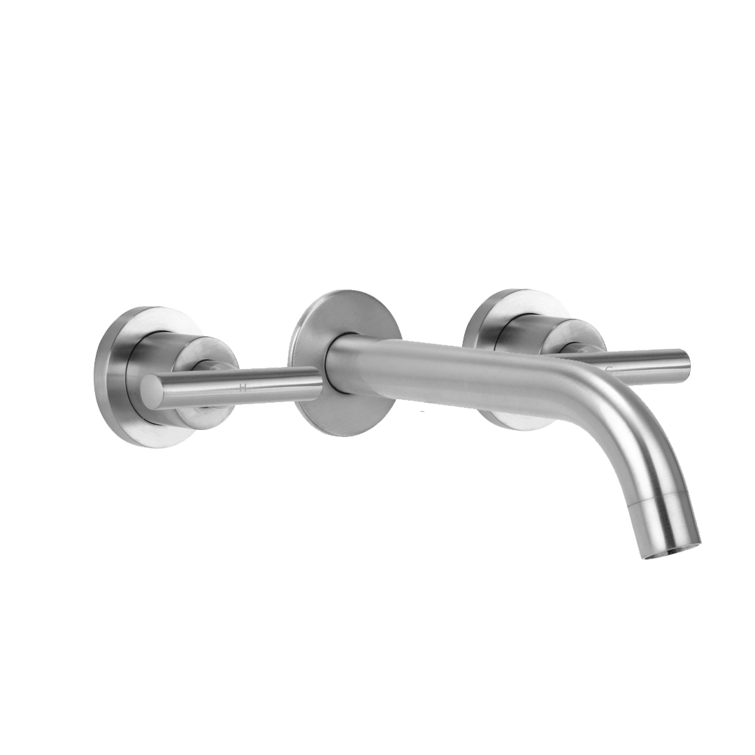Barre Assembly Taps & Spout Set – Brushed Nickel