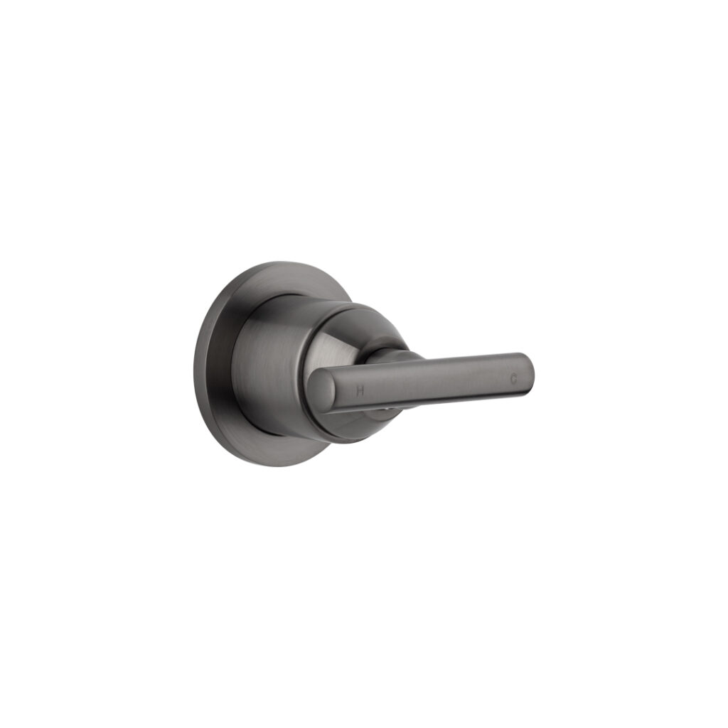 Barre Progressive Single Mixer Brushed Gunmetal ABI Interiors UK