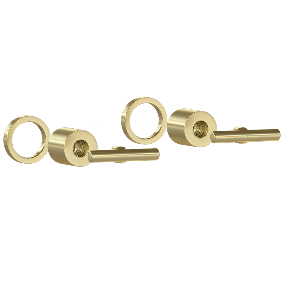 Barre Assembly Handle Kit – Brushed Brass