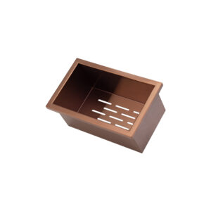 (D) Colander Insert - Entertainer Series - Brushed Copper