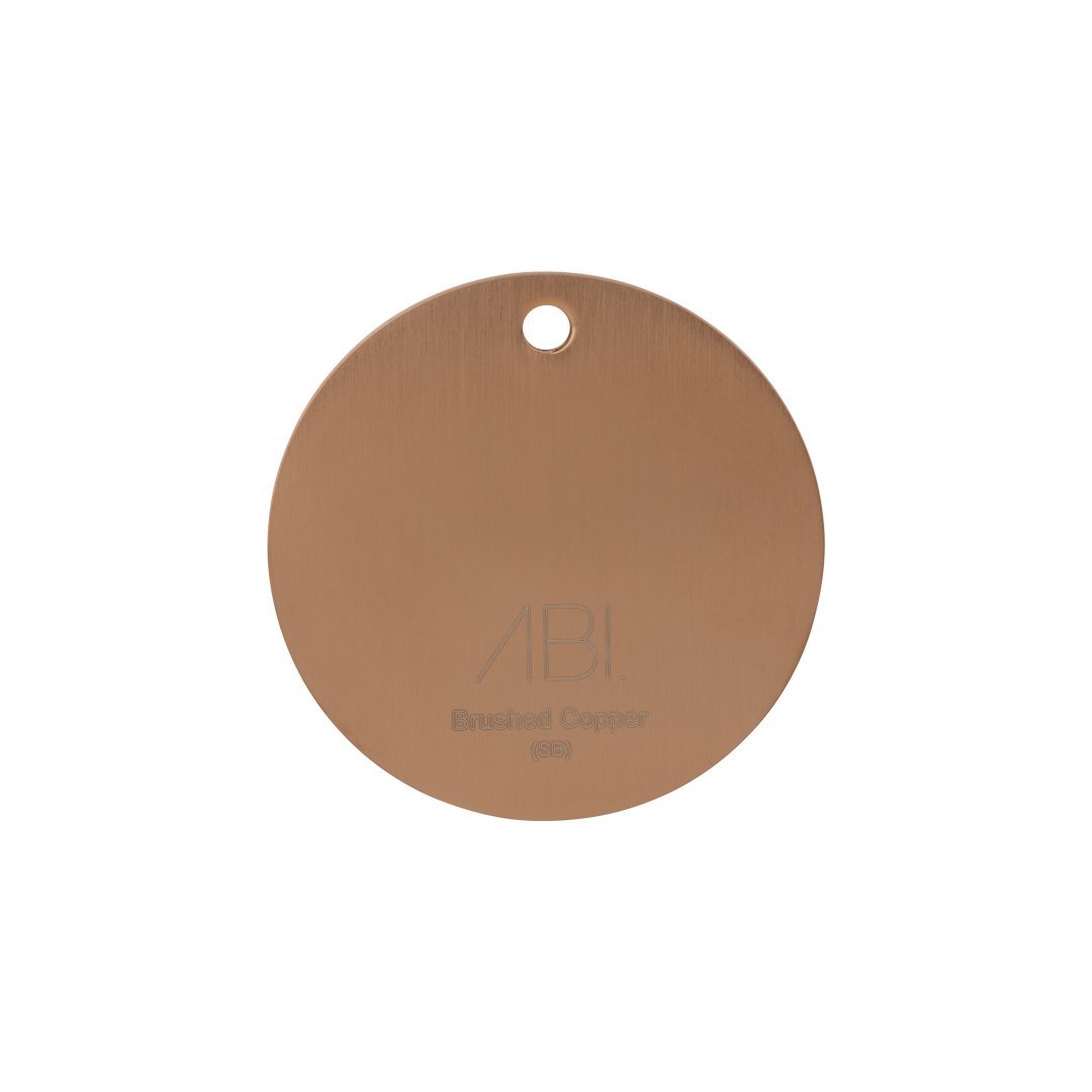 Colour Sample – Brushed Copper (PVD) – Solid Brass