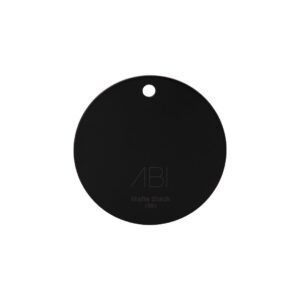 Colour Sample - Matte Black (AEA) - Solid Brass
