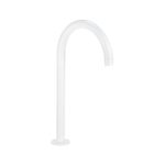 Gooseneck Hob Swivel Spout – White