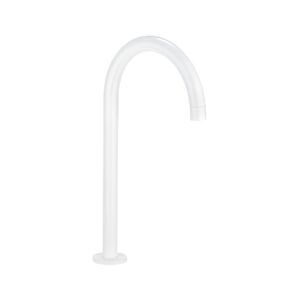 Gooseneck Hob Swivel Spout – White