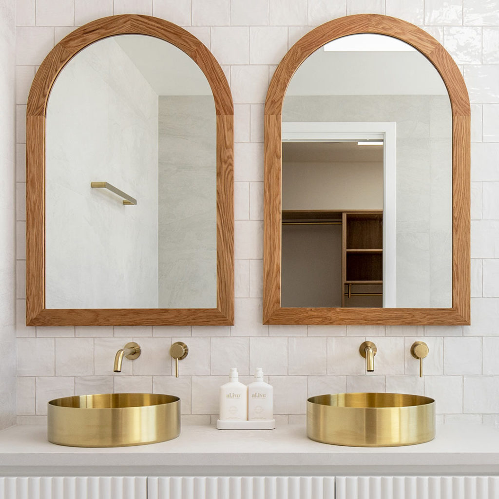 Harlow Round Basin Sink Brushed Brass ABI Interiors UK