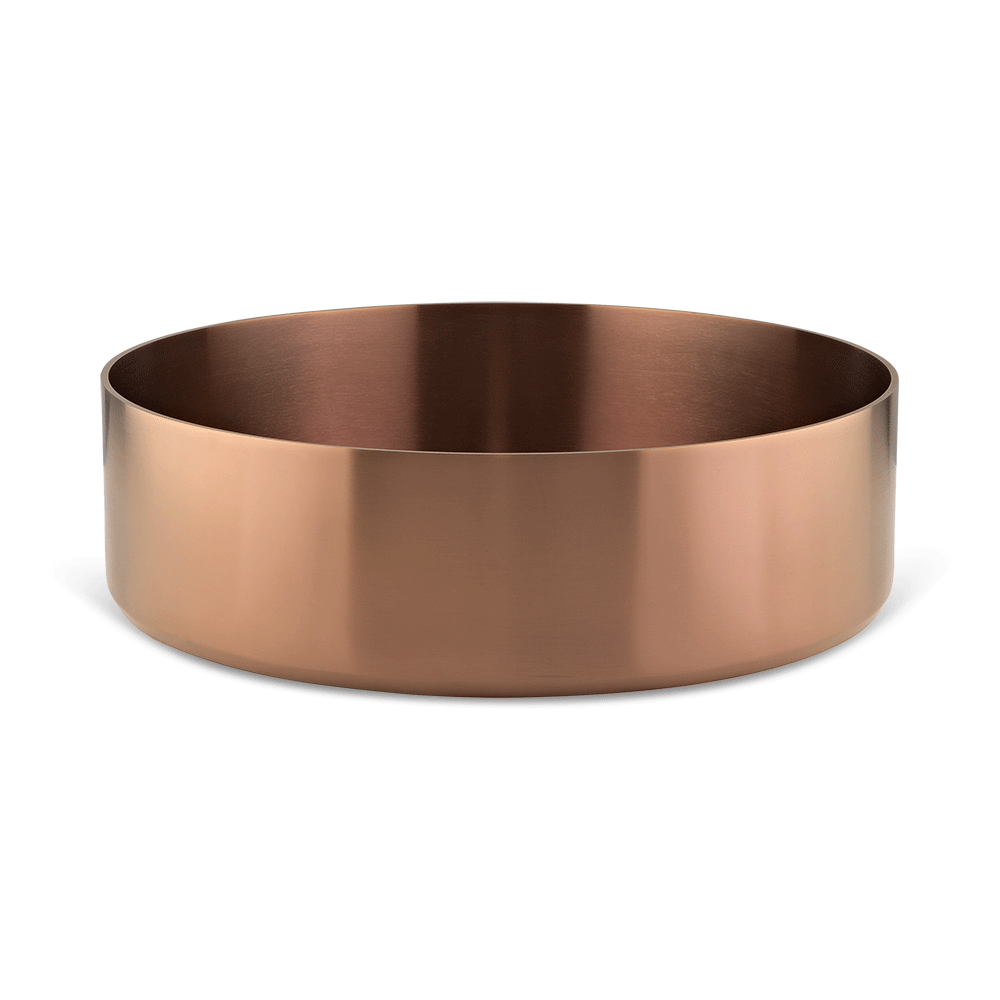 Harlow Round Basin Sink – Brushed Copper