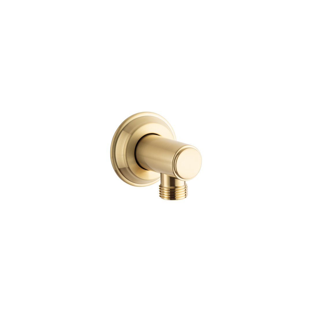 Kingsley Round Shower BP – Brushed Brass