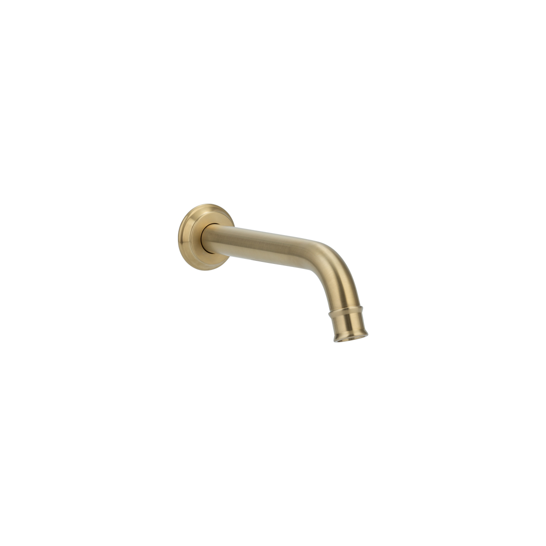 Kingsley Wall Mounted Spout – Brushed Brass