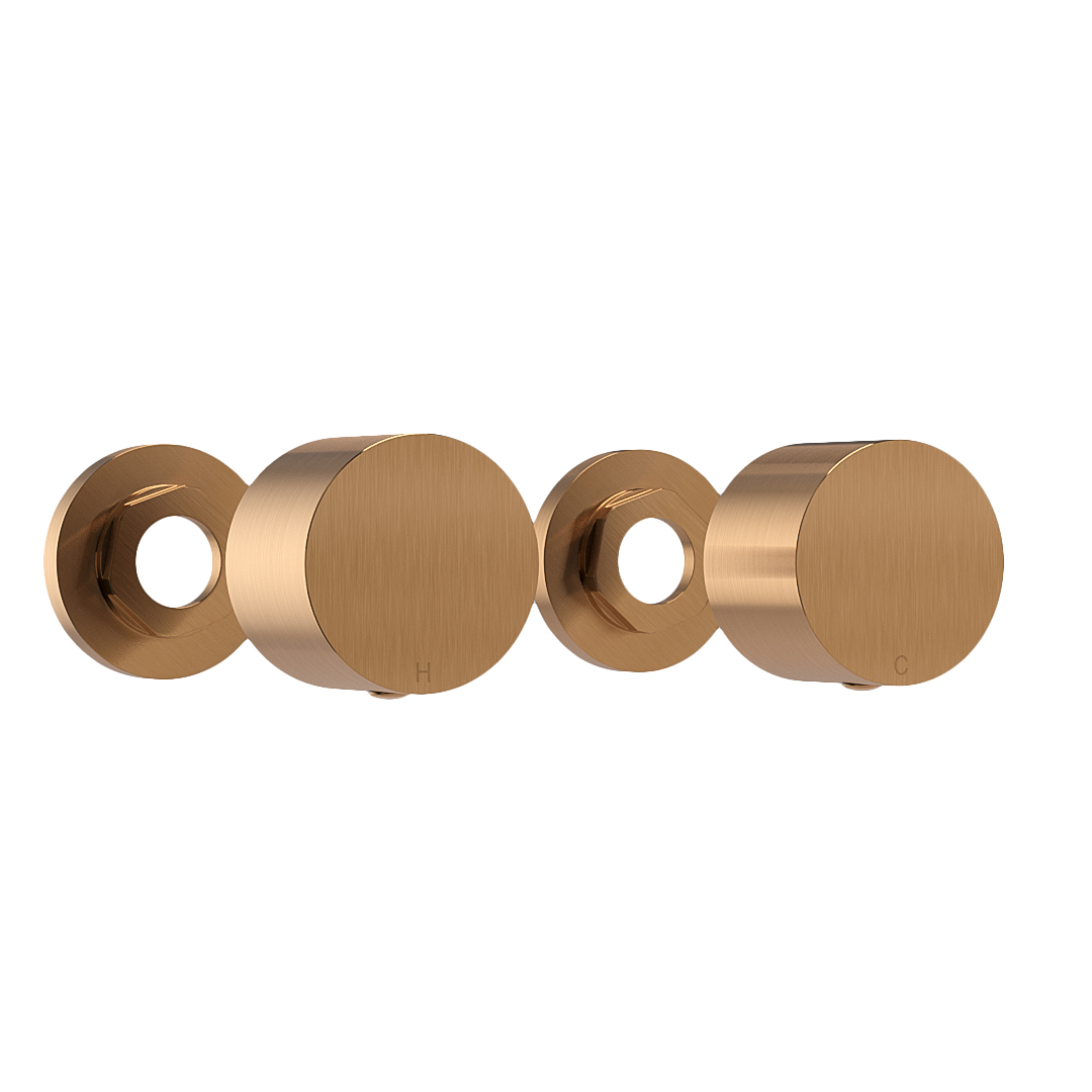 Milani Assembly Handle Kit - Brushed Copper