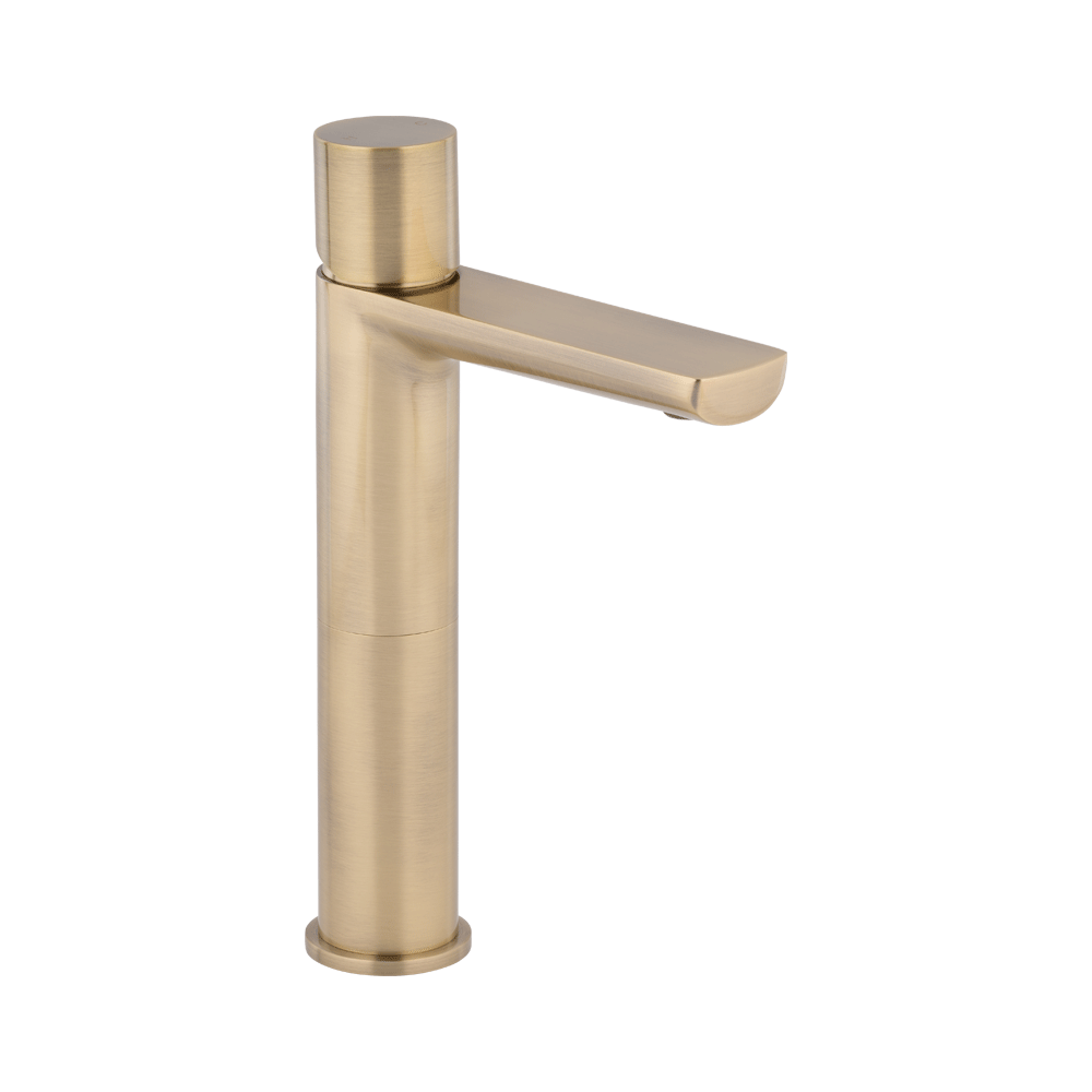 Milani Extended Basin Mixer – Brushed Brass