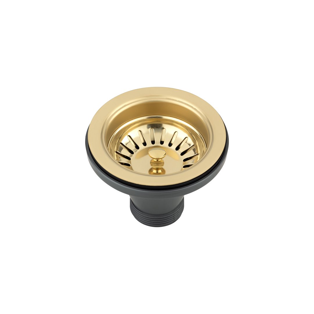 Sink Basket Waste 40mm – Brushed Brass