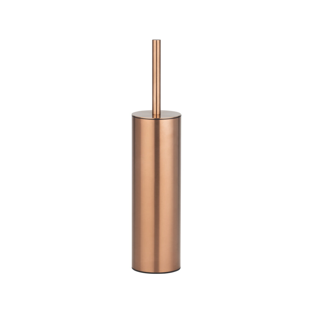 Toilet Brush Holder Brushed Copper ABI Interiors UK
