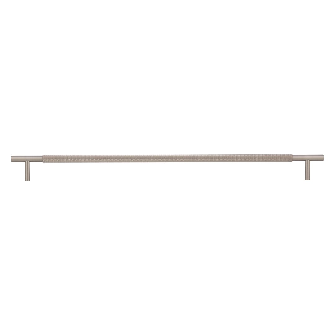Tezra Textured Cabinetry Pull 500mm – Brushed Nickel
