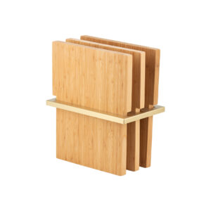 3 Piece Chopping Board Set - Entertainer Series - Brushed Brass