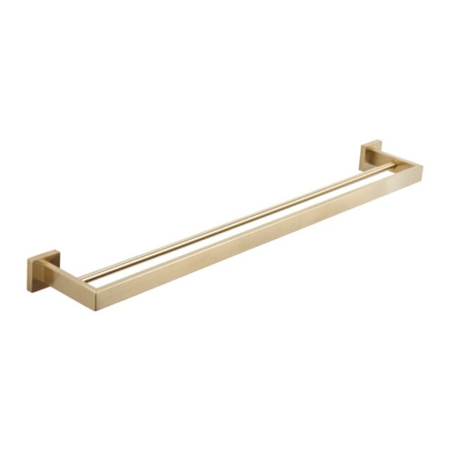 Davis Door Handle Brushed Brass ABI Interiors UK