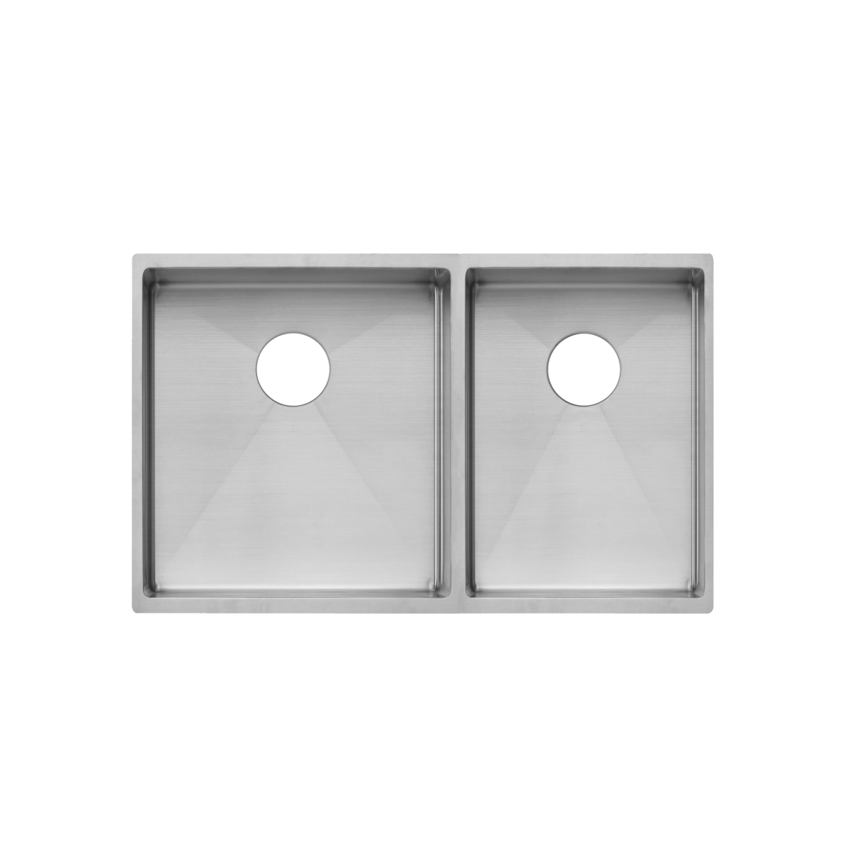 Vita – Kitchen Sink Double 760mm – Stainless Steel (Racks/Overflow)